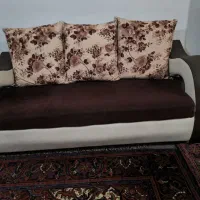 مبل راحتی هفت نفره دسته چرم حمل رایگان