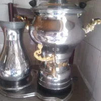سماور ۶لتری افسون پارچ سینی کاسه|قوری، کتری، قهوهساز دستی|تبریز, |دیوار
