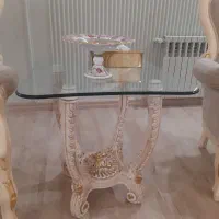 سرویس مبل کلاسیک شناسنامه دار به همراه ناهارخوری|مبلمان خانگی و میز عسلی|تهران, هفت حوض|دیوار