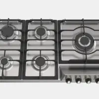 گاز ۵ شعله تو کار استیل آلتون مدل s516 نو و آکبند|اجاق گاز و لوازم برقی پختوپز|شاهینشهر, دهخدا|دیوار