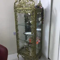 مینی بوفه برنجی ویترین|بوفه، ویترین، کنسول|تهران, تاکسیرانی|دیوار