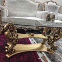 مبل هفت نفره سالم با دوتا عسلی