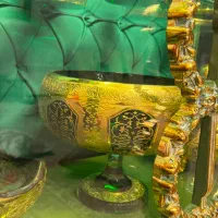 کریستال چک طلاکوب سایز بزرگ