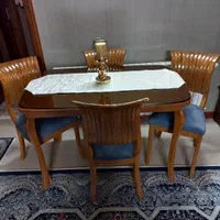 صندلی و میز ناهار خوری مدل صدفی