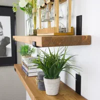 شلف دیواری چوب طبیعی مدل رویا|کتابخانه، شلف، قفسههای دیواری|تهران, صادقیه|دیوار