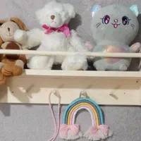 شلف دیواری چوبی|کتابخانه، شلف، قفسههای دیواری|مشهد, شهرک رازی (شهرک غرب)|دیوار