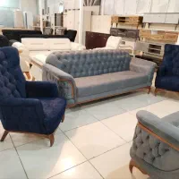 مبل نیلگون /اقساطی بدون بهره/میز/تخت/ تخفیف پاییزه|مبلمان خانگی و میز عسلی|لردگان, |دیوار