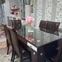 میز ناهار خوری ۶نفره|میز و صندلی غذاخوری|قرچک, شهرک طلائیه|دیوار