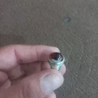 انگشتر نقره م ح ب ت