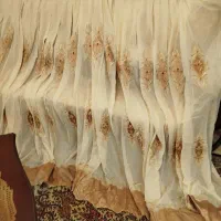 پرده تور طرح دار|پرده، رانر، رومیزی|تهران, نیروی دریایی|دیوار