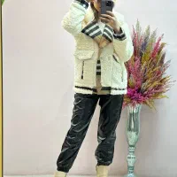 کاپشن ببعی با یقه فوتر|لباس|رشت, دیلمان|دیوار