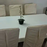 میز نهار خوری ۶ نفره بسیار محکم و سالم