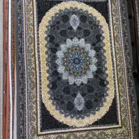 فرش ۱۲ متر باغ ملک سرمه ای هراج ضیاء|فرش|مشهد, سپاد|دیوار