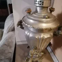 سماور زغالی عتیقه وچراغ سه فیتیله هلندی اصل|کلکسیون اشیاء عتیقه|تهران, خواجه نصیر طوسی|دیوار