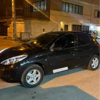 ۲۰۷ مشکی ۹۹ بیرنگ فرمان برقی|خودرو سواری و وانت|قزوین, |دیوار