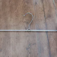 چوب لباس فلزی گیره دار