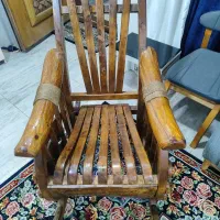 صندلی راک چوب گردو