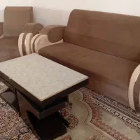 فروش دو دست مبل|مبلمان خانگی و میز عسلی|فسا, |دیوار
