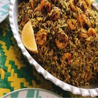 دمپخت ماهی و میگو و گوشت و گوجه خانگی