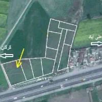 فروش زمین بر اصلی بزرگراه گرگان علی آباد