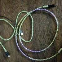 دو عدد کابل دوسرتایپ سی مخصوص شارژ موبایل