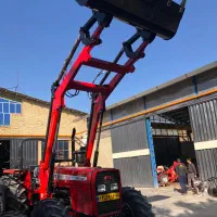 بیل لودری تراکتور ۴ جک جفت فشار تعادلی