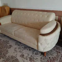 فروش مبل چستر هشت نفره در حد نو بعلت جابجایی|مبلمان خانگی و میز عسلی|فیروزآباد (فارس), |دیوار