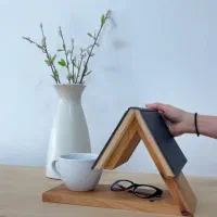 فروش استند کتاب تمام چوب روس قابل سفارش