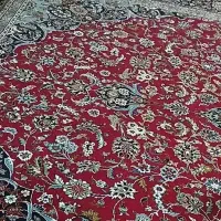 فرش9متری زمینه قرمز بفرش میرسد