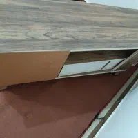 میز تلویزیون دو تیکه در حد نو