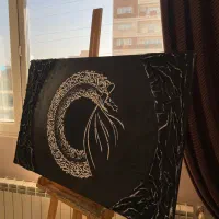 تابلو نقاشی کالیگرافی دکوراتیو|تابلو، نقاشی، عکس|همدان, |دیوار