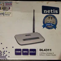 مودم netis ADSL|مودم و تجهیزات شبکه|مشهد, امام رضا (ع)|دیوار