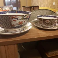 کاسه بشقاب مرغی قدیمی