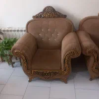 سرویس مبل سلطنتی ۸ نفره|مبلمان خانگی و میز عسلی|کرج, ساماندهی|دیوار