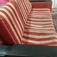 مبل راحتی ۷نفره و میز عسلی شیک و بزرگ