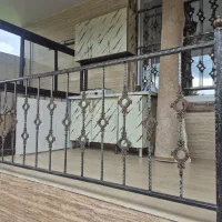 نرده آهنی رنگ شده بدون پوسیدگی