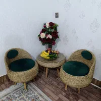 میز و صندلی حصیری|میز و صندلی غذاخوری|خوی, |دیوار