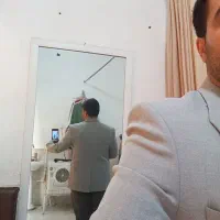 کت تک رنگ طوسی روشن سایز 52 کلا یه بار پوشیده شده|لباس|نسیم‌شهر, |دیوار