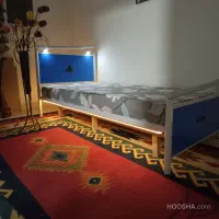 تخت خواب ۱ یکنفره نیک فرجام تشک پرشین|تخت و سرویس خواب|مشهد, سپاد|دیوار