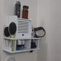 شلف جاسشواری و جای لوازم آرایشی نظم دهنده