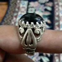 انگشتر نقره شبح معاوظه با فلش۱۲۸