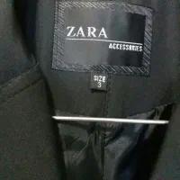 پالتو بارانی  مشکی نو سایز ۳