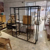 رگال لباس مستحکم زیبا قابل جابجایی|کتابخانه، شلف، قفسههای دیواری|خمینیشهر, |دیوار