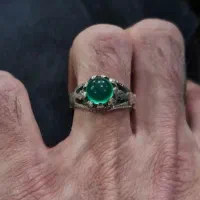 عقیق سبز کهنه