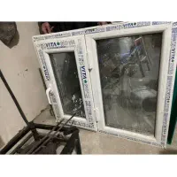 پنجره  یوپی وی سی اندازه ۷۰در۸۰با شیشه دو جداره