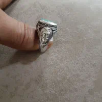 انگشتر دست ساز فیروزه