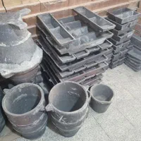 آجر نسوز، سیمان نسوز، بوته و قالب چدن و گرافیت و