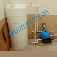 نصب پمپ و منبع