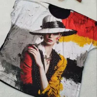 لباس زنانه|لباس|کاشان, کوچه باسکول|دیوار