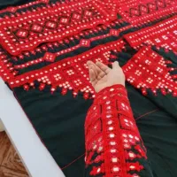 لباس طرح  دست دوزکیفبت اعلا